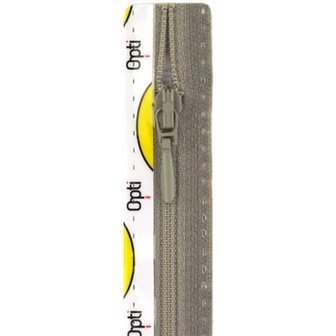 Opti rits S40 60cm drup 0004 Grijs  (niet deelbaar)