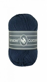 Durable Cotton 8 321 Navy brei- en haakgaren 50 gram 150 meter - Kleur 321