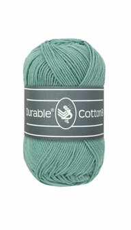 Durable Cotton 8 2134 Vintage Green brei- en haakgaren 50 gram 150 meter