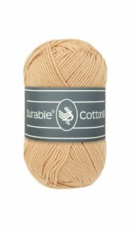 Durable Cotton 8 2208 Sand brei- en haakgaren 50 gram 150 meter