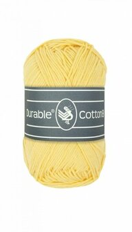 Durable Cotton 8 274 Light Yellow brei- en haakgaren 50 gram 150 meter