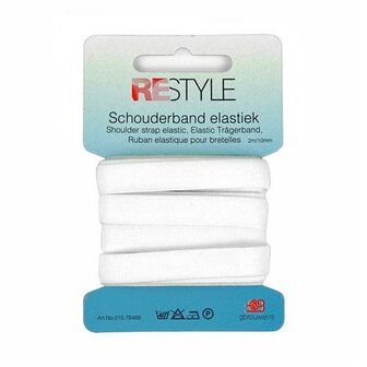 ReStyle Schouderband Elastiek 10 mm 2 meter