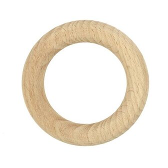 Durable Beukenhouten Ring 80x14mm 