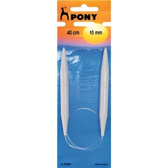 Pony  Rondbreinaald 10mm  lengte 40 cm