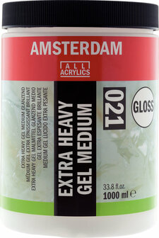 Amsterdam extra heavy gel medium 021 glanzend 1000 ml 