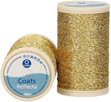 Coats Reflecta Goud 300 (100meter)