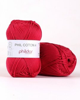 Phil Coton 4 2144 Framboise