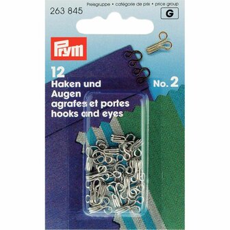 Prym Haken en Ogen nr. 2